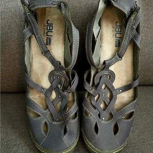 JBU JAMBU Memory Foam Sydney Women's Size 8 M Sandals Casual Shoes  Gray